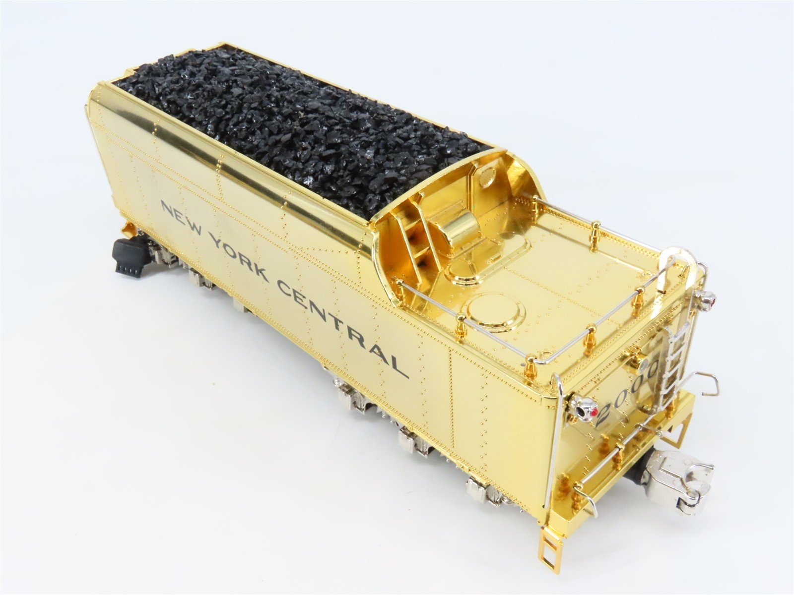 O 3-Rail MTH Millennium Gold NYC J1e Steam w/ 6 Freight & Passenger Cars