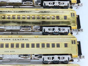 O 3-Rail MTH Millennium Gold NYC J1e Steam w/ 6 Freight & Passenger Cars