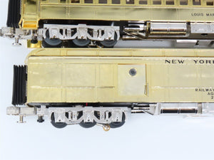 O 3-Rail MTH Millennium Gold NYC J1e Steam w/ 6 Freight & Passenger Cars