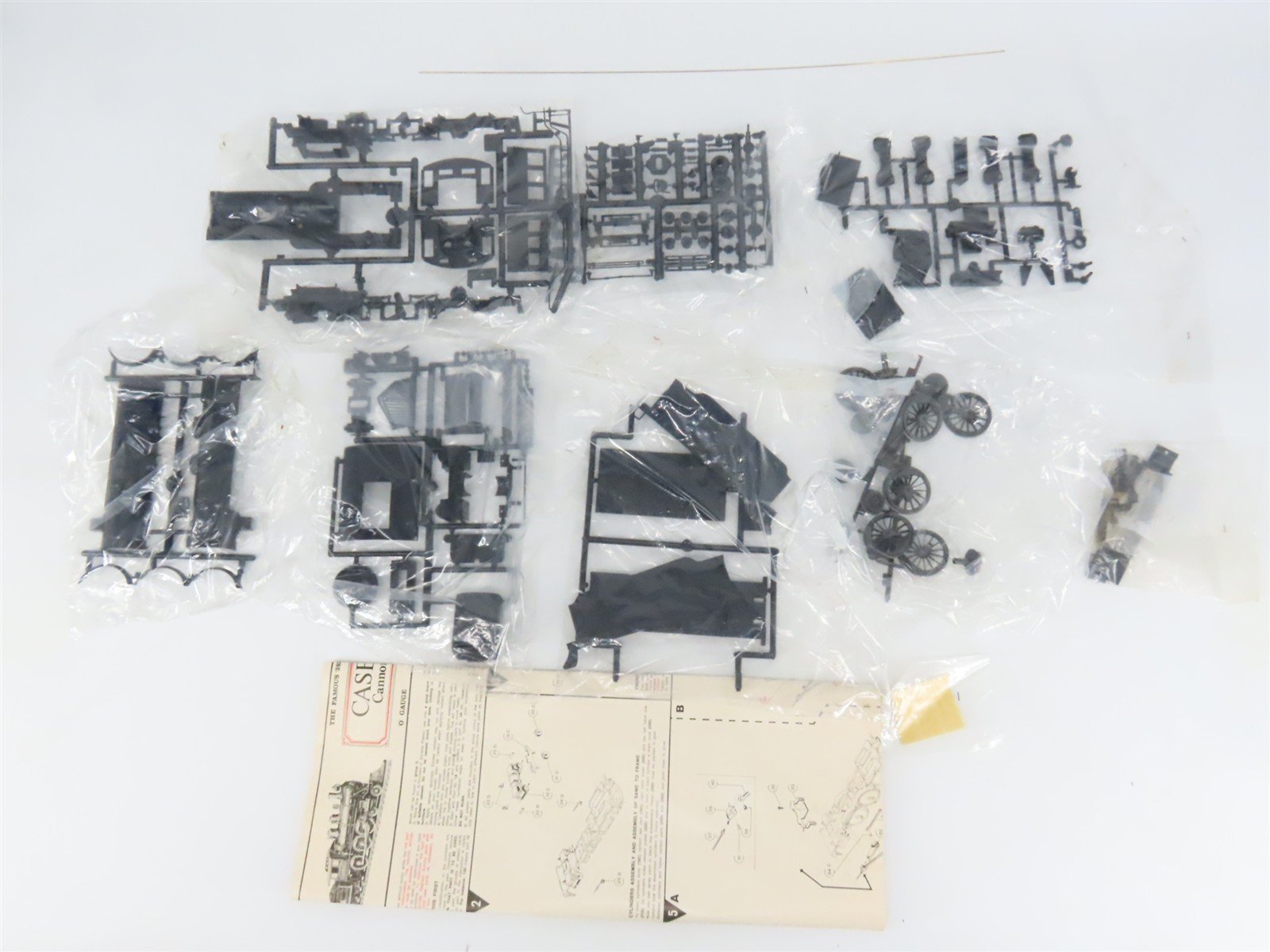 O Scale 2-Rail Rivarossi 7201 Undecorated 4-6-0 Steam Locomotive Kit UNPOWERED