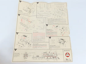 O Scale 2-Rail Rivarossi 7201 Undecorated 4-6-0 Steam Locomotive Kit UNPOWERED