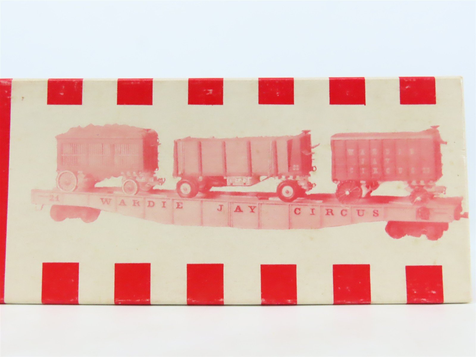 O 1/48 Scale Wardie-Jay Craftsman Kit Big Top Center Pole Circus Wagon