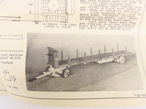 O 1/48 Scale Wardie-Jay Craftsman Kit Big Top Center Pole Circus Wagon