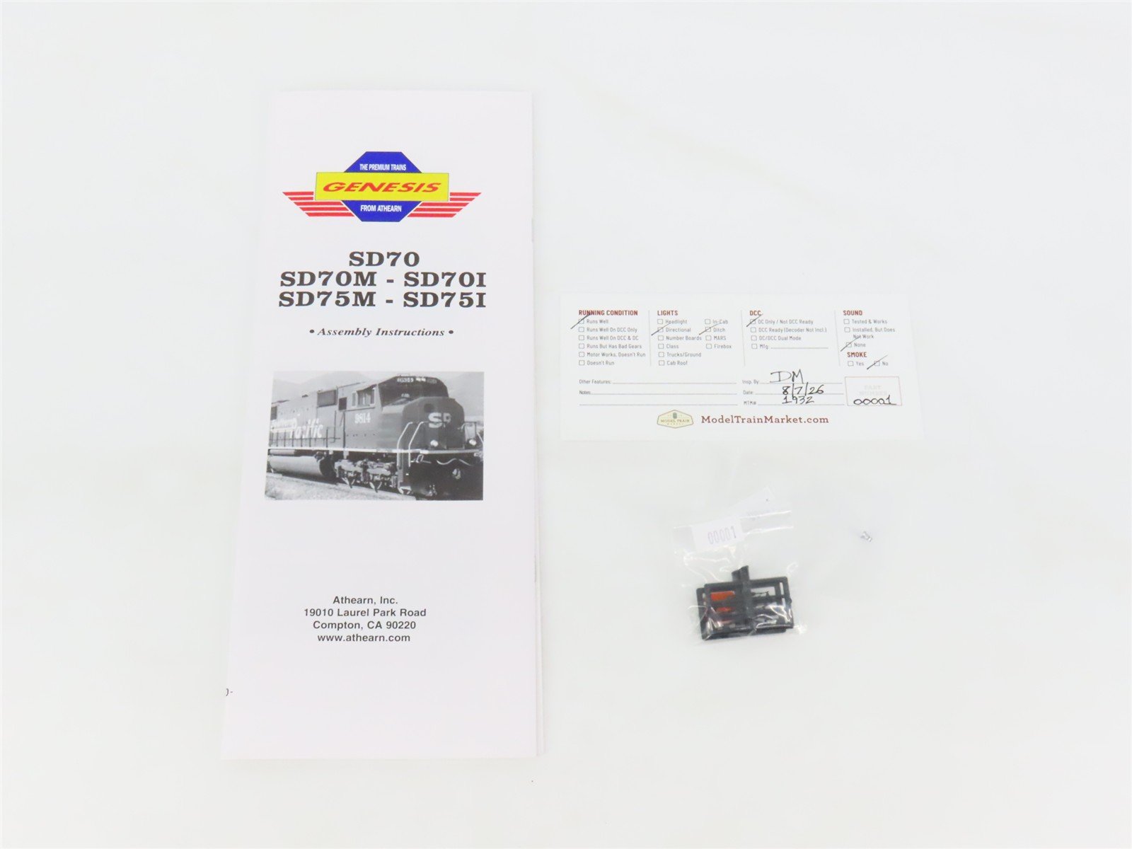 HO Scale Athearn Genesis G6175 BNSF Railway Heritage SD75M Diesel #8236