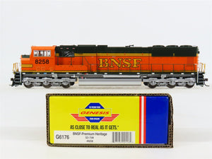 HO Scale Athearn Genesis G6176 BNSF Railway Heritage SD75M Diesel #8258