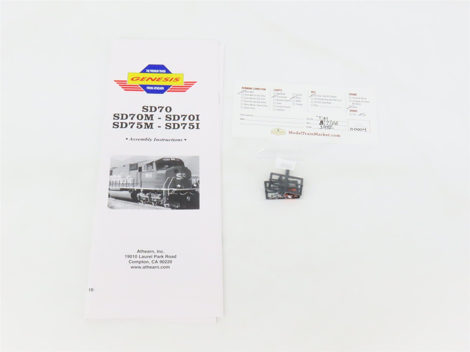 HO Scale Athearn Genesis G6174 BNSF Railway Heritage SD75M Diesel #8213