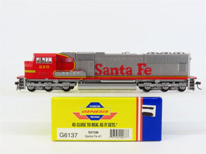 HO Scale Athearn Genesis G6137 ATSF Santa Fe 