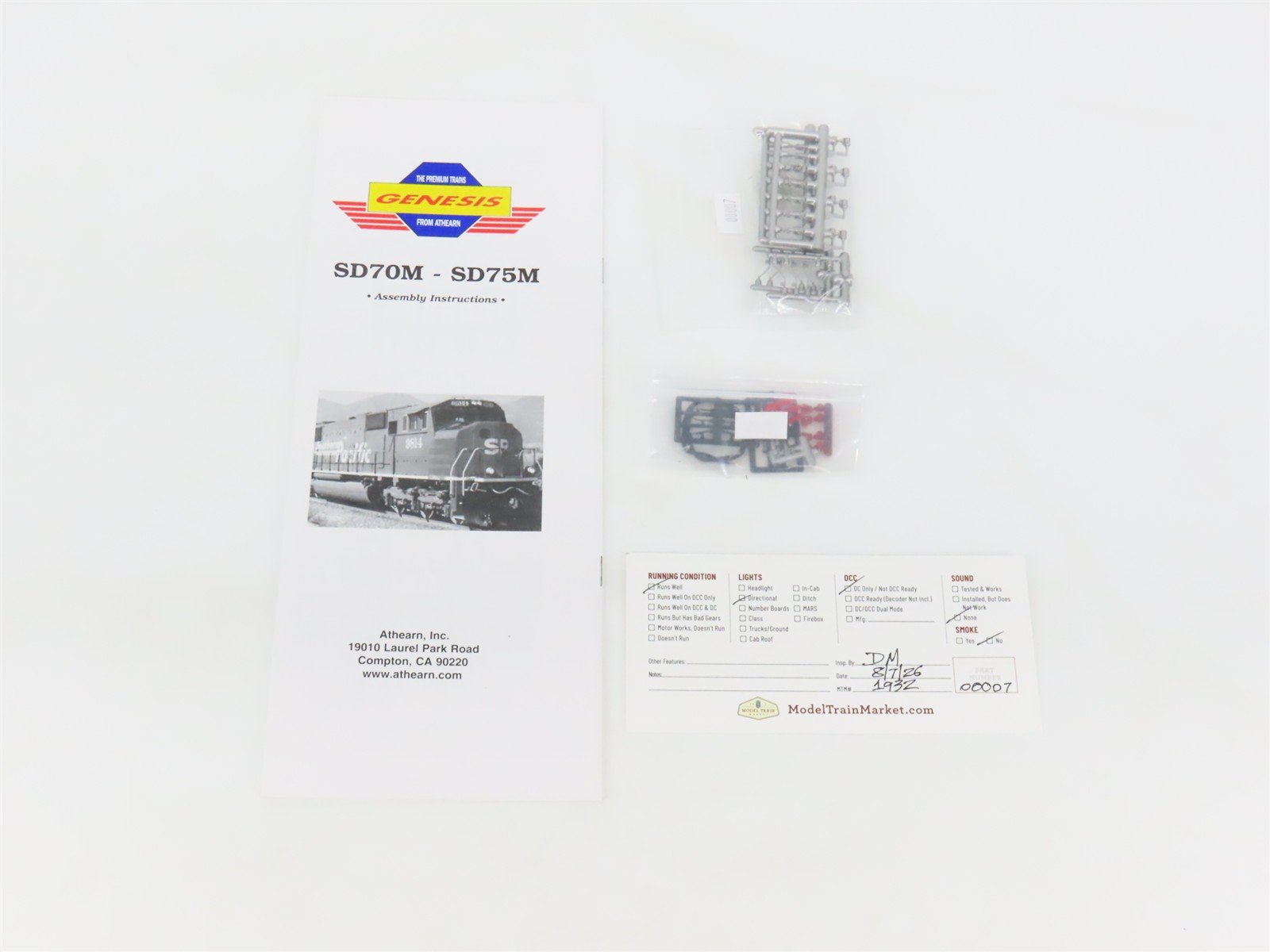HO Scale Athearn Genesis G6137 ATSF Santa Fe 