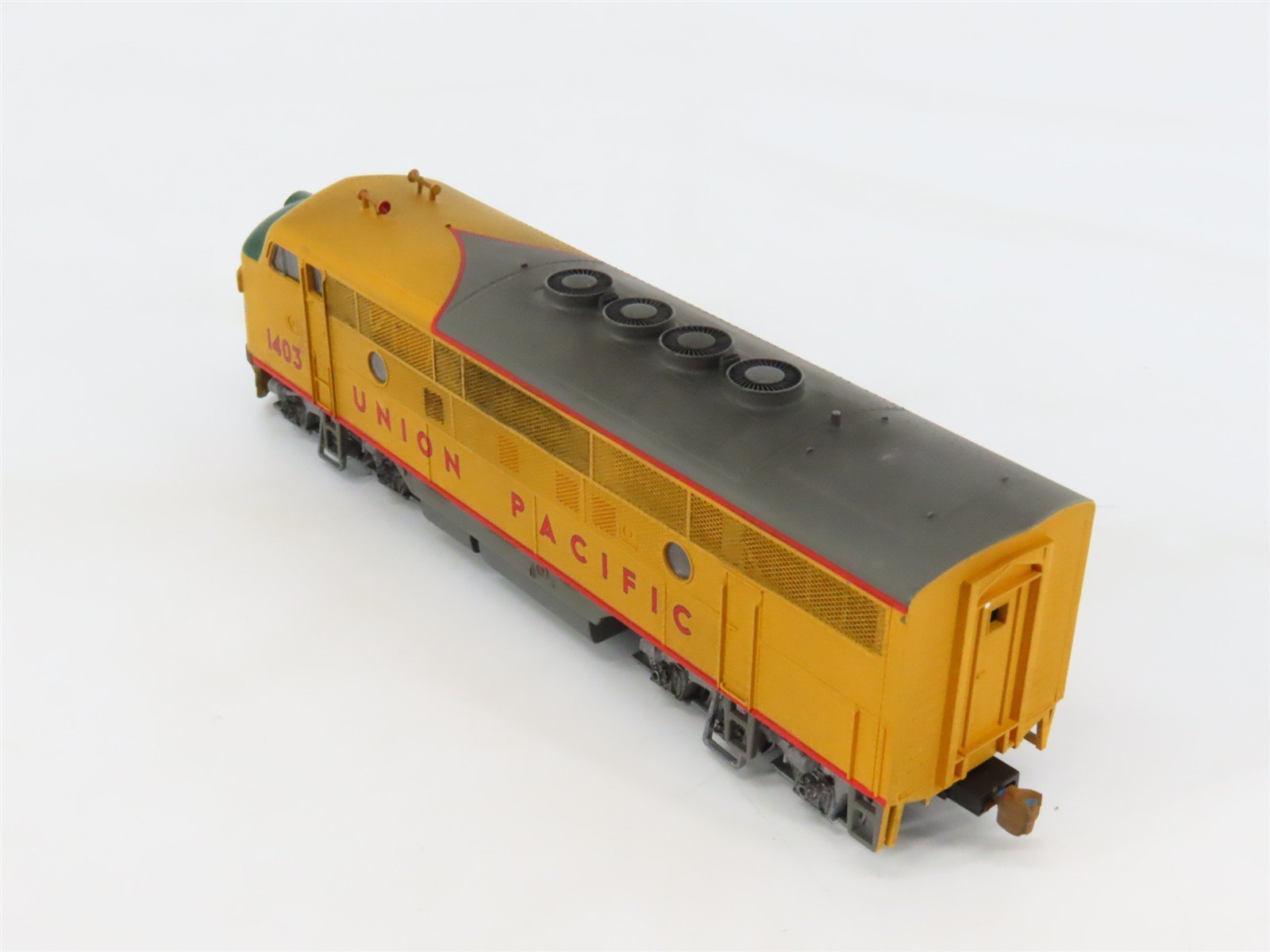 HO Scale Proto 1000 UP Union Pacific F3A/B Diesel Set #1403/1404B - Weathered