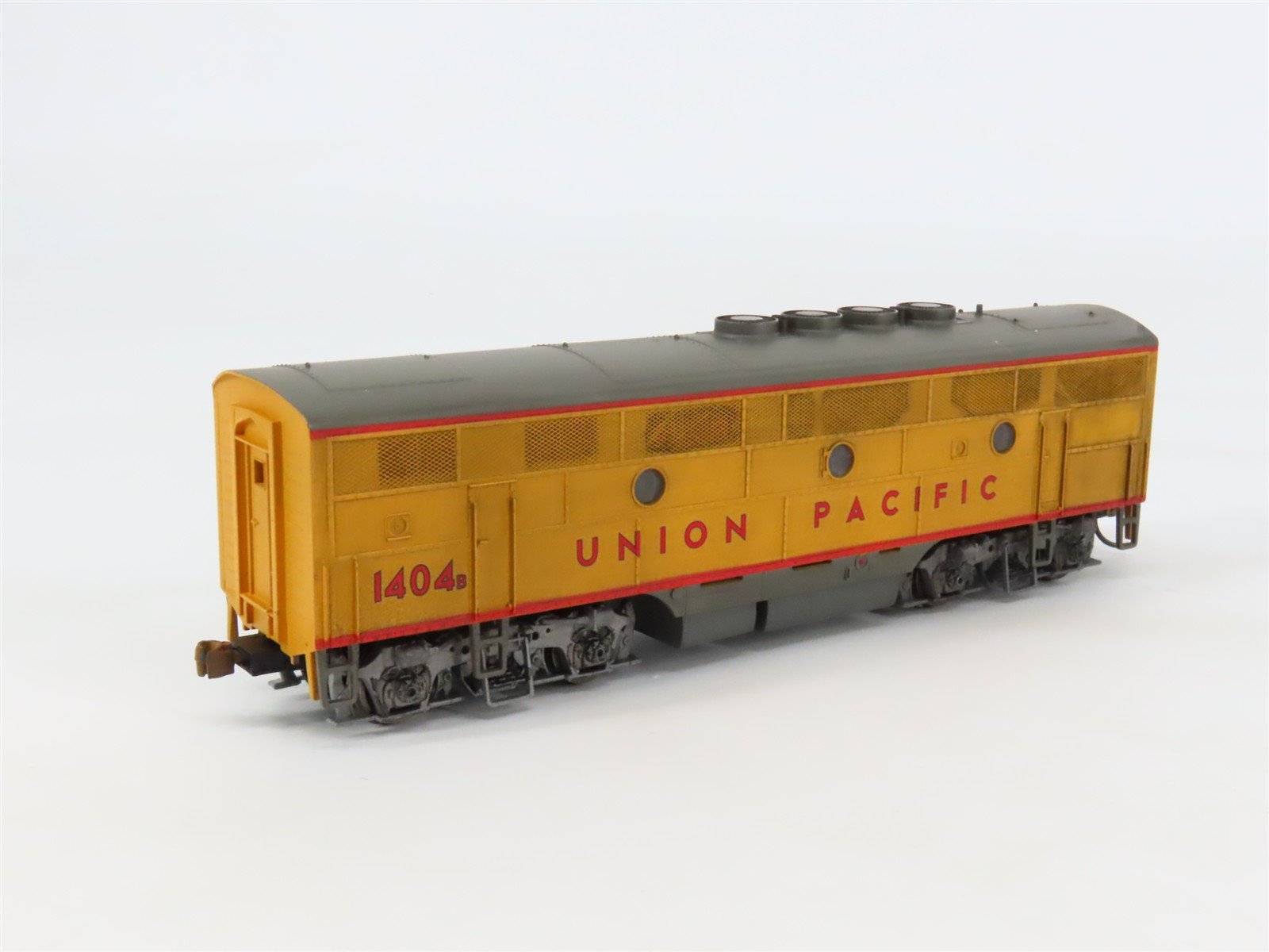 HO Scale Proto 1000 UP Union Pacific F3A/B Diesel Set #1403/1404B - Weathered