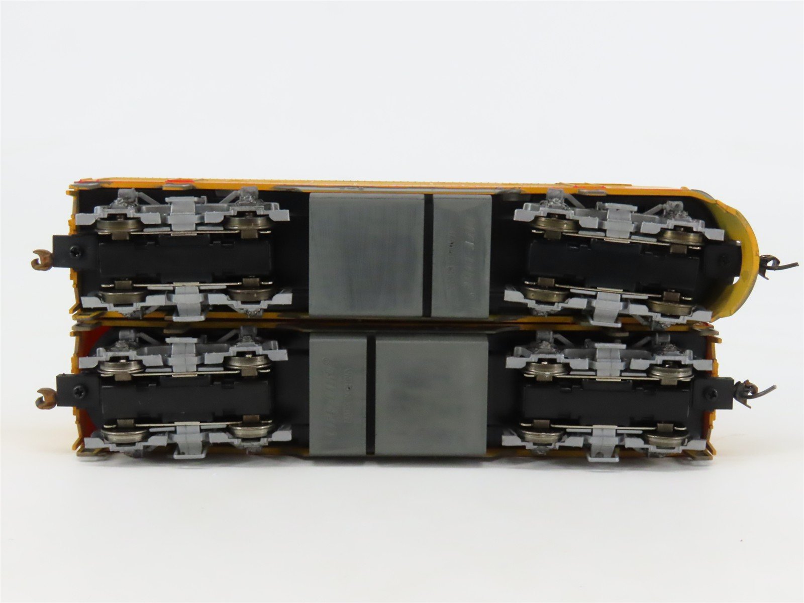 HO Scale Proto 1000 UP Union Pacific F3A/B Diesel Set #1403/1404B - Weathered