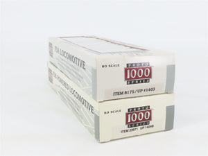 HO Scale Proto 1000 UP Union Pacific F3A/B Diesel Set #1403/1404B - Weathered