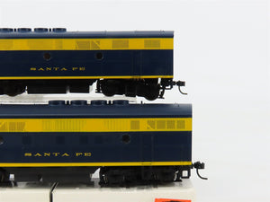 HO Scale Proto 1000 ATSF Santa Fe EMD F3A/B Diesel Locomotive Set #201C/201B