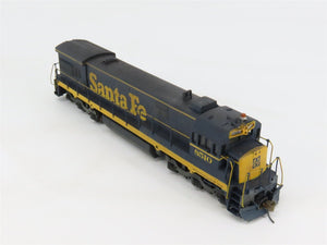 HO Scale Athearn 3501 ATSF Santa Fe GE U33C Diesel #8510 - Weathered