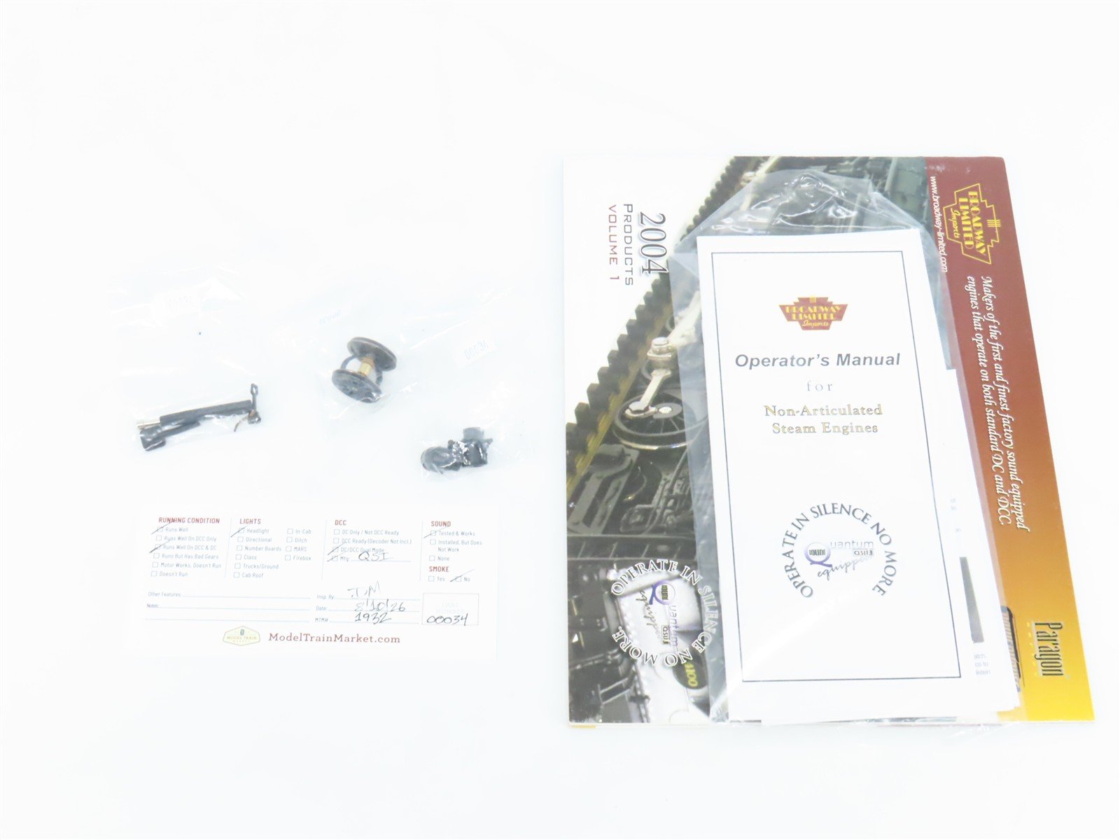 HO Scale Broadway Limited BLI 045 ATSF Santa Fe 4-8-4 Steam #3751 w/ DCC & Sound