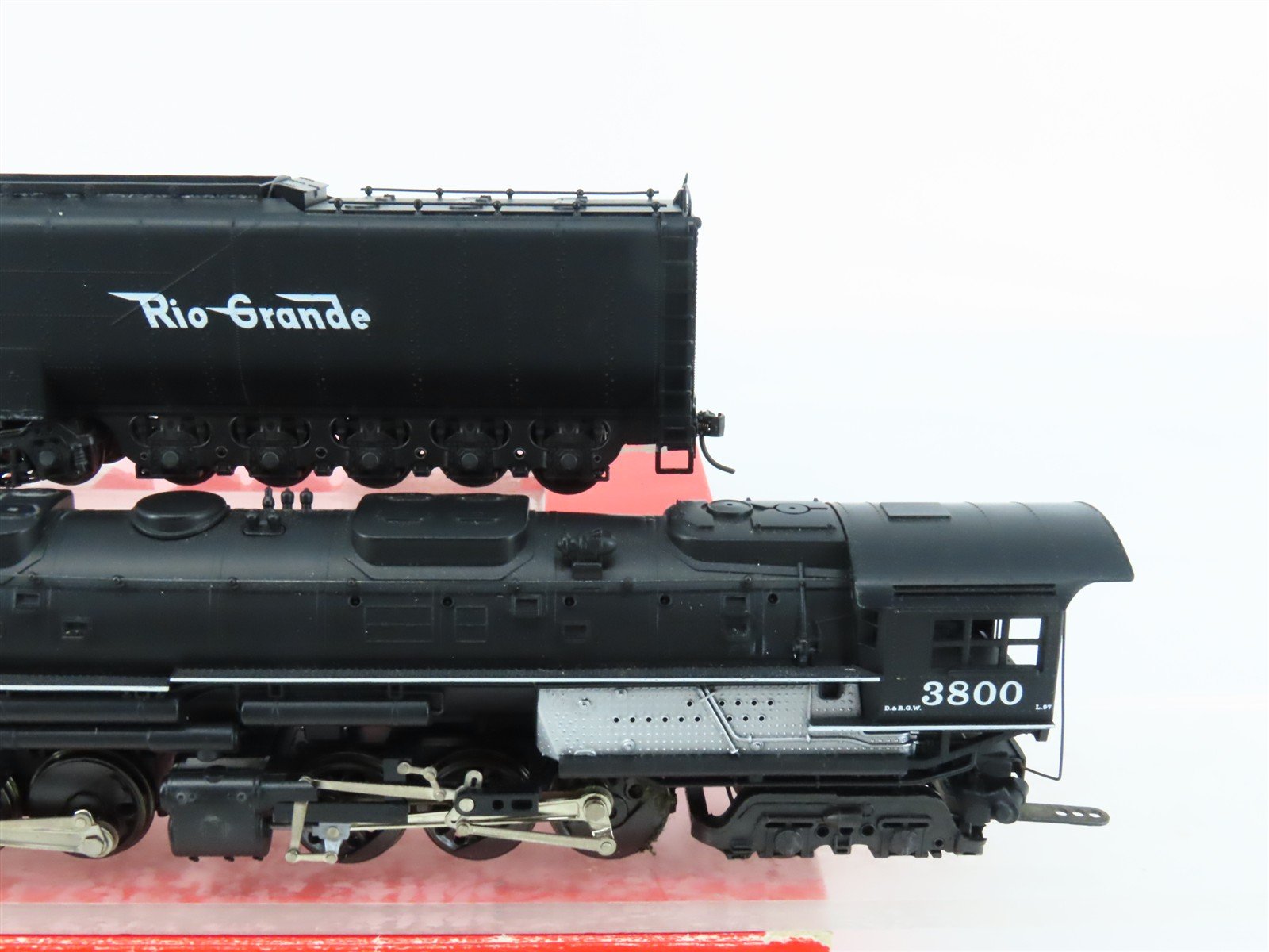 HO Scale Rivarossi 1598 D&RGW Rio Grande 4-6-6-4 Challenger Steam #3800