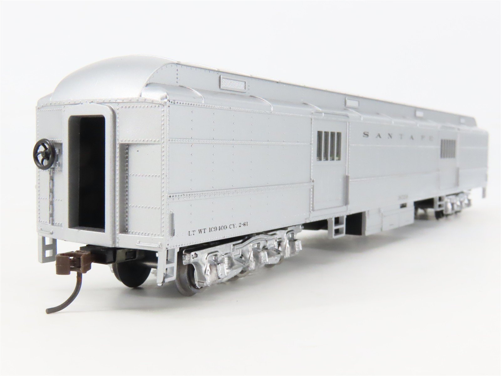 HO Scale Athearn 1140 ATSF Santa Fe Work Train Baggage Passenger Car #197231