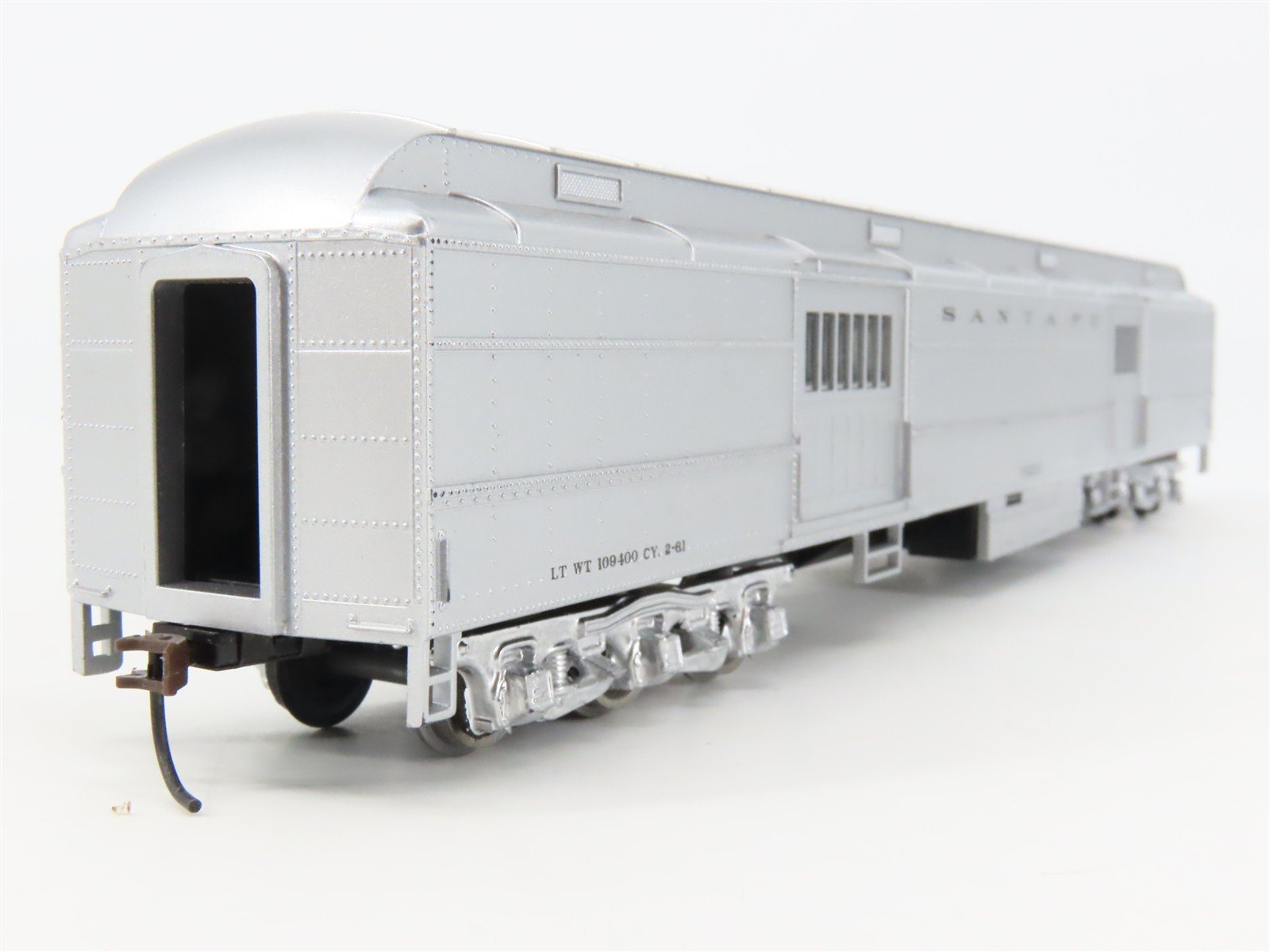HO Scale Athearn 1140 ATSF Santa Fe Work Train Baggage Passenger Car #197231