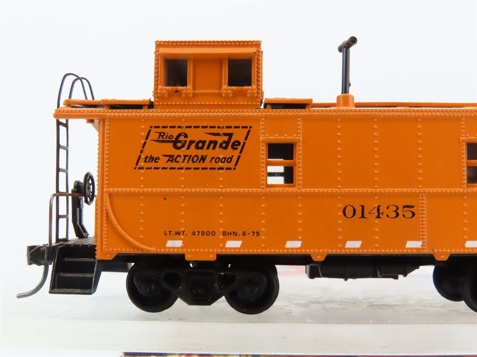 HO Scale Athearn 1258 DRGW Rio Grande Caboose #01435