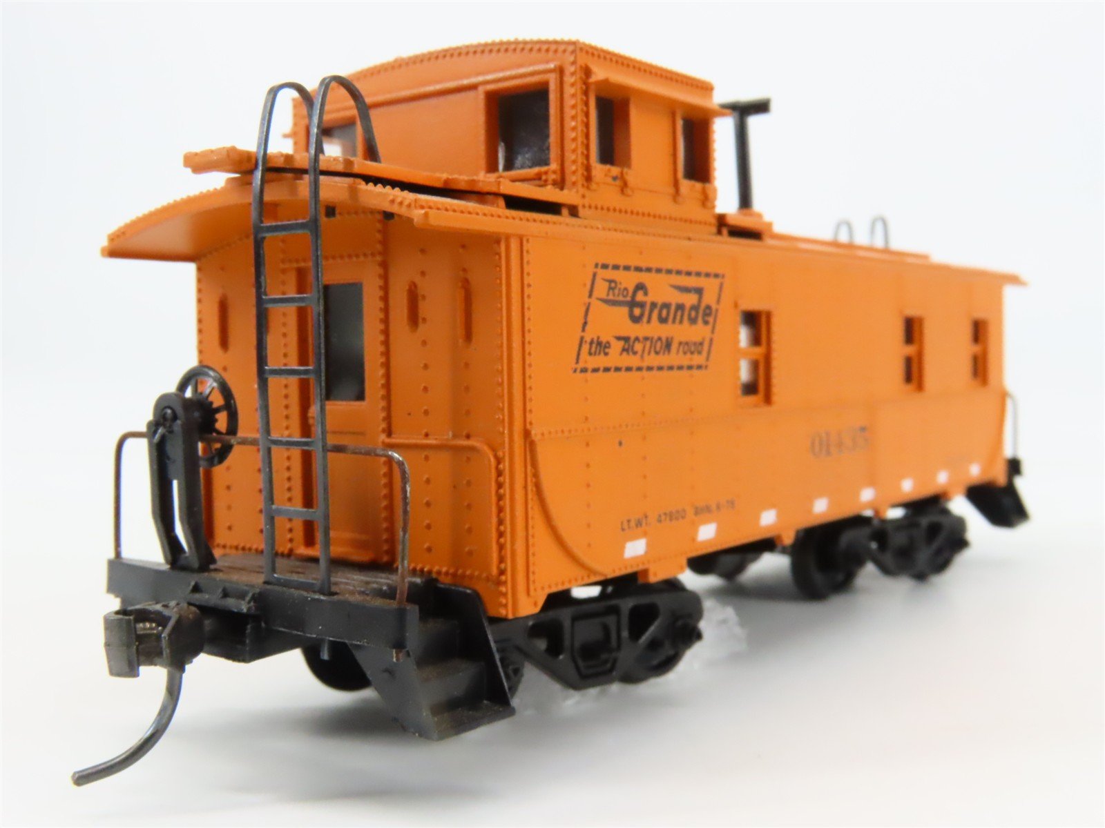 HO Scale Athearn 1258 DRGW Rio Grande Caboose #01435