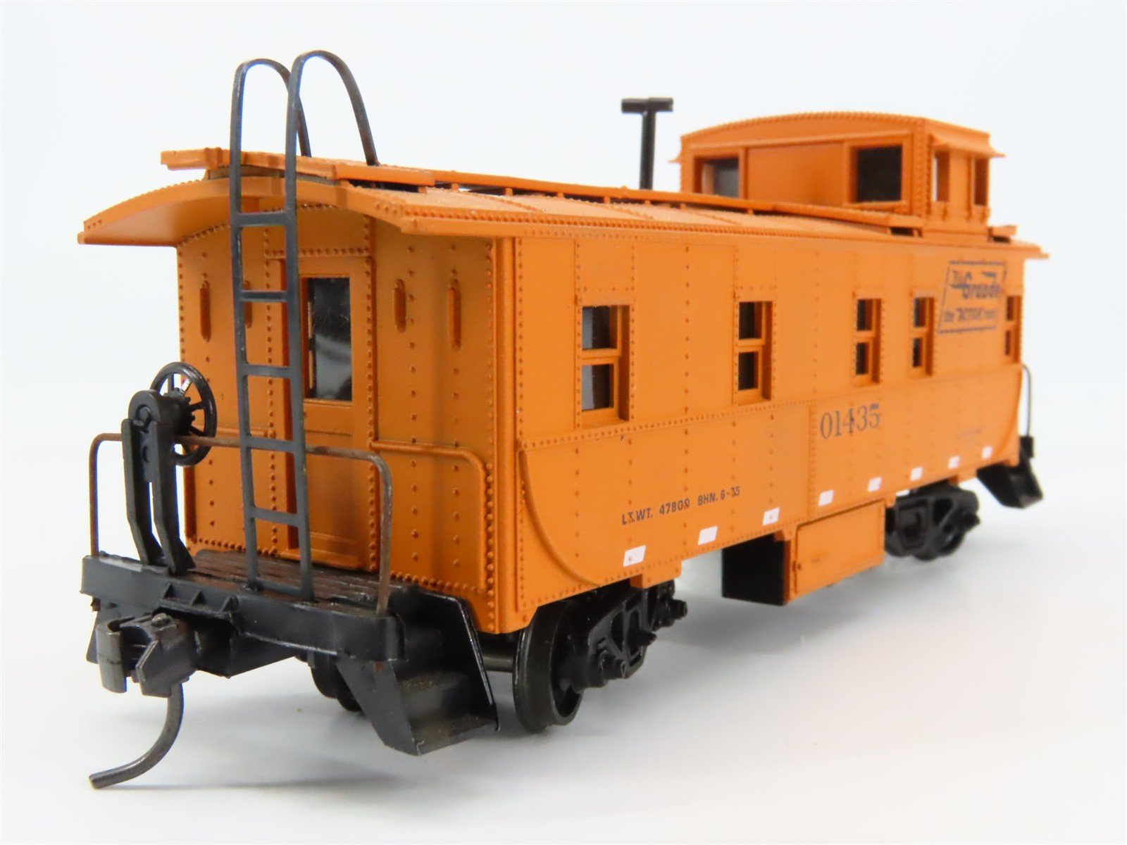 HO Scale Athearn 1258 DRGW Rio Grande Caboose #01435