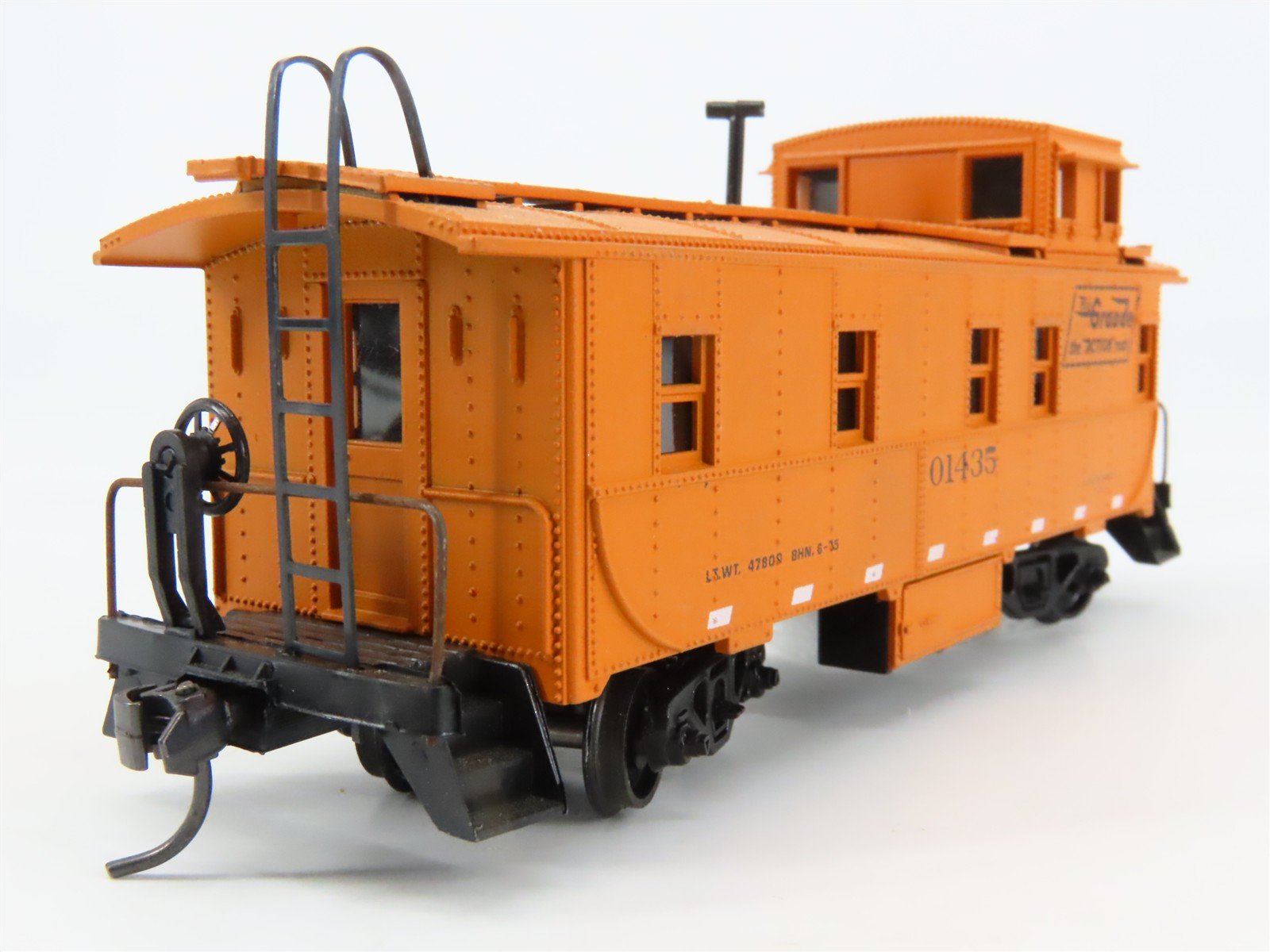 HO Scale Athearn 1258 DRGW Rio Grande Caboose #01435