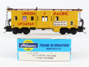 HO Scale Athearn 1180 UP Union Pacific Bay Window Caboose #24565