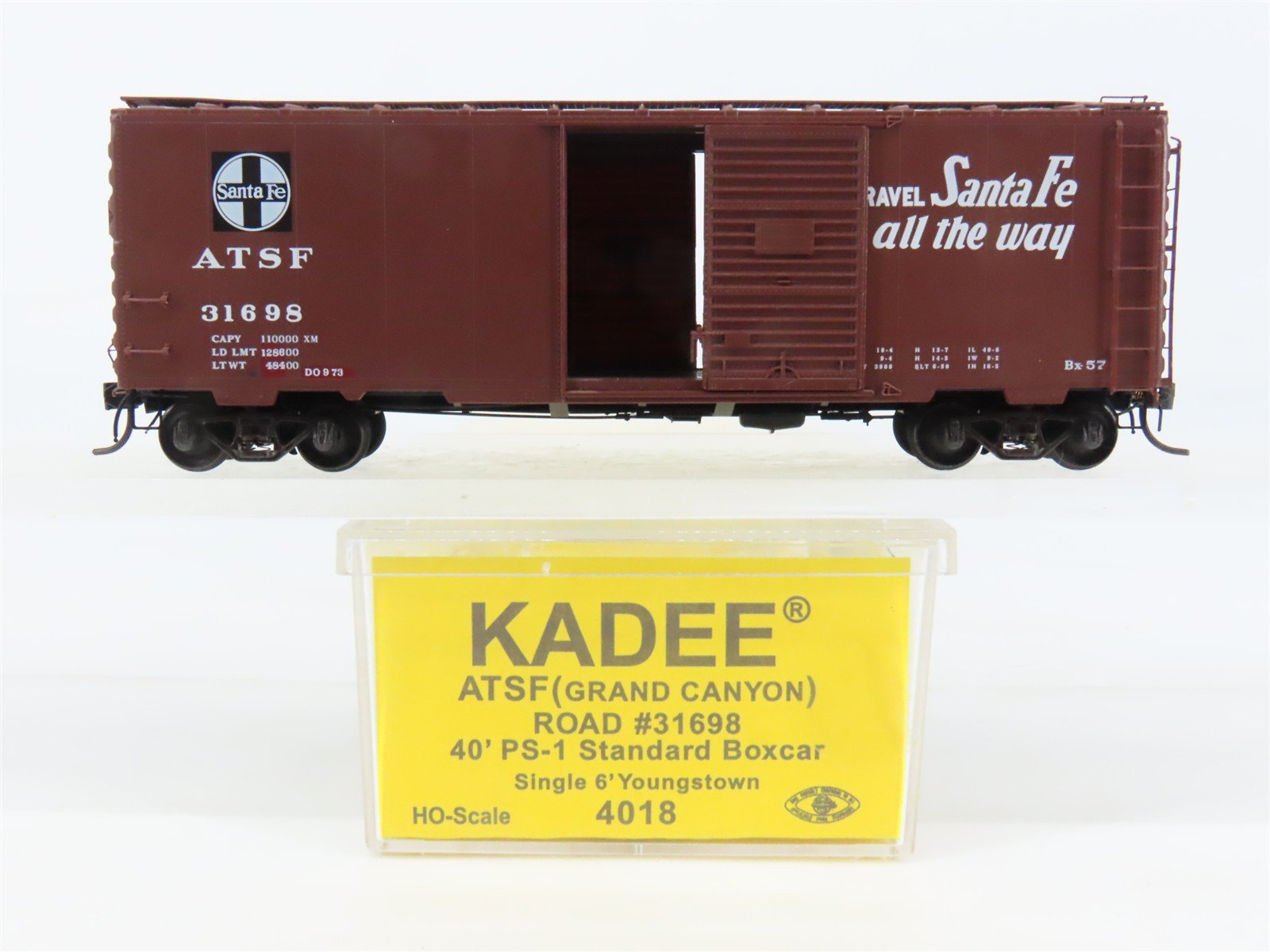 HO Scale Kadee 4018 ATSF Santa Fe 