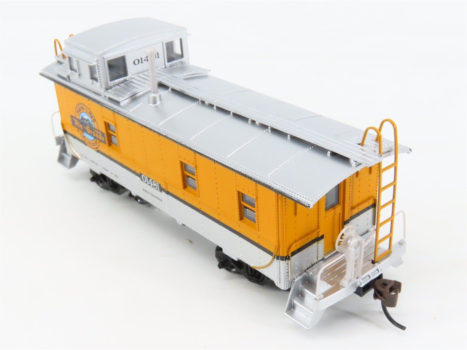 HO Scale Athearn RTR 7403 DRGW Rio Grande Regular Caboose #01481