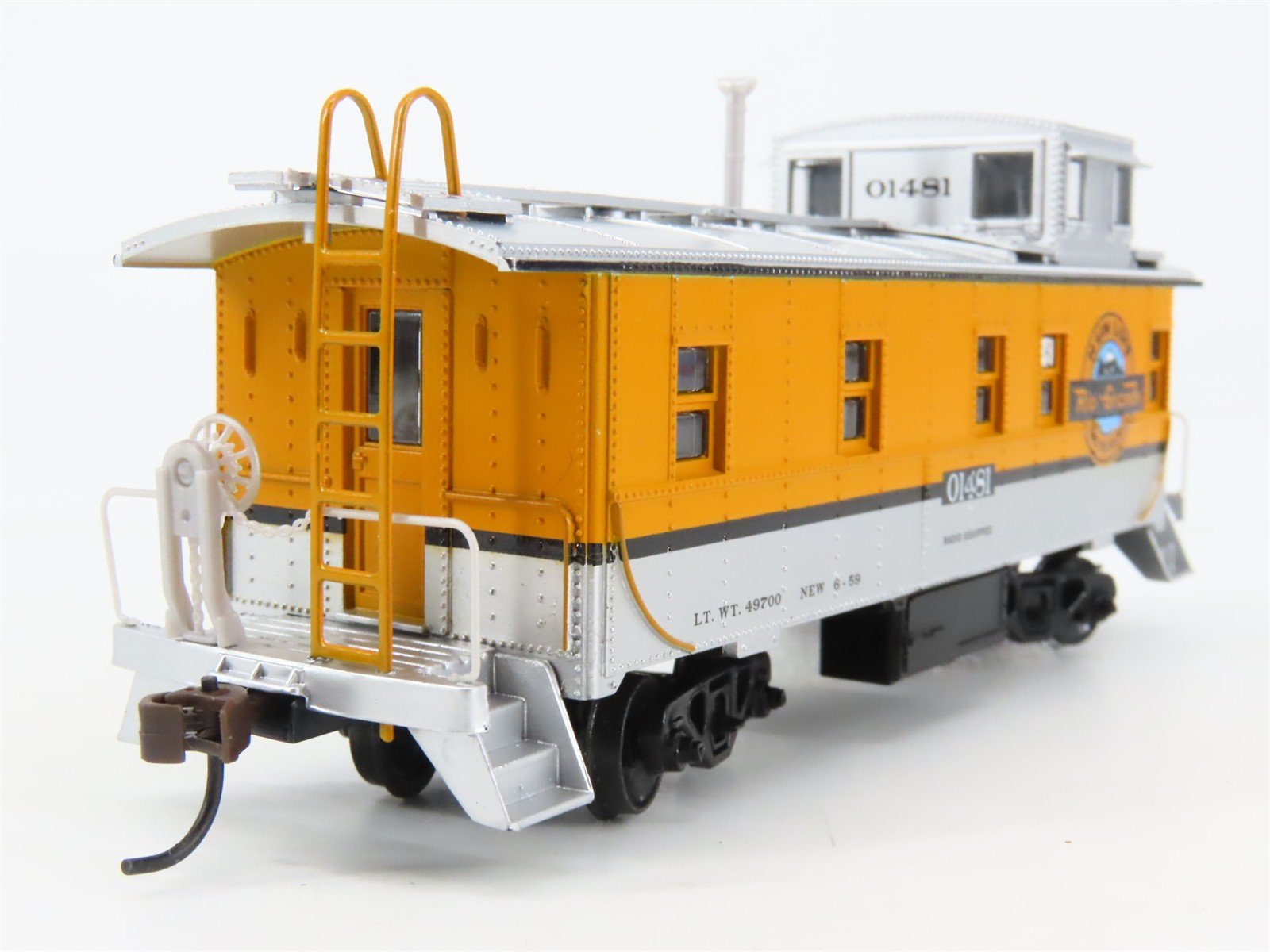 HO Scale Athearn RTR 7403 DRGW Rio Grande Regular Caboose #01481