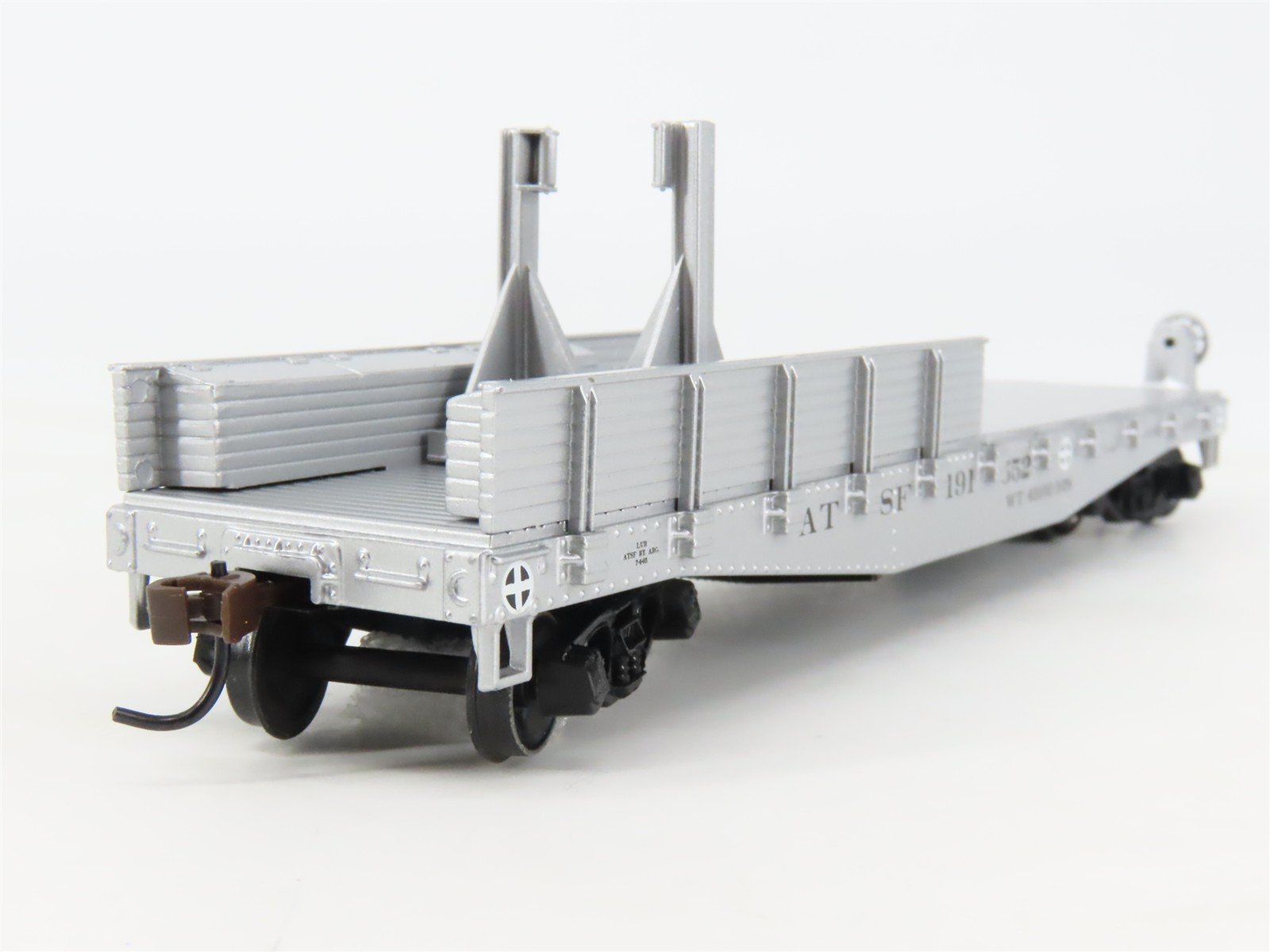 HO Scale Athearn RTR 7529 ATSF Santa Fe 200-Ton Crane & Tender #199792