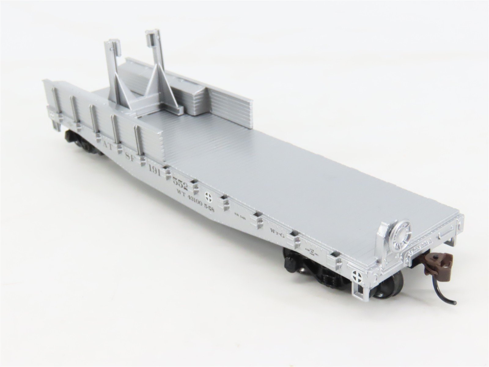 HO Scale Athearn RTR 7529 ATSF Santa Fe 200-Ton Crane & Tender #199792