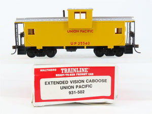 HO Scale Walthers 931-502 UP Union Pacific Extended Vision Caboose #25540