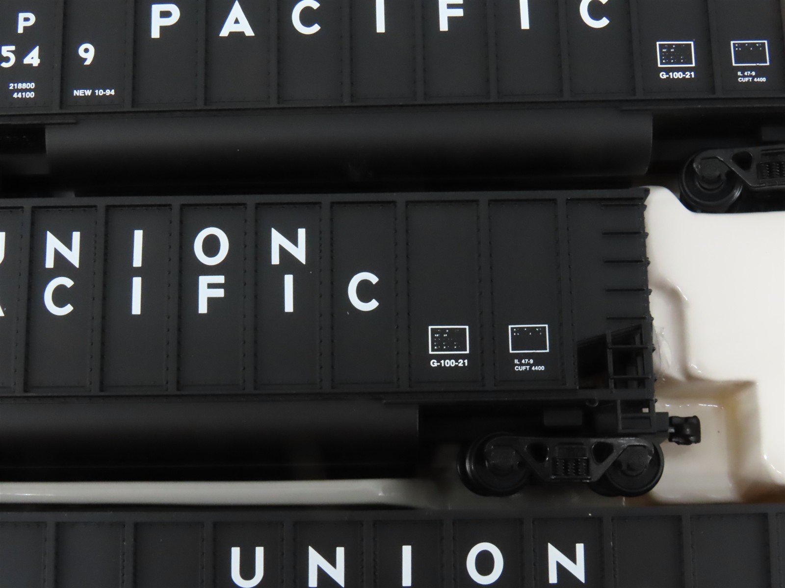 HO Scale Walthers 932-5313 UP Union Pacific Bethgon Hopper 6-Pack #2