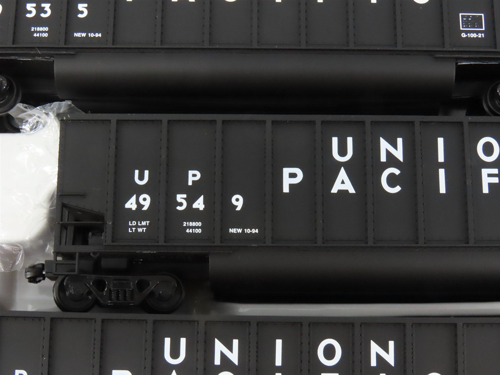 HO Scale Walthers 932-5313 UP Union Pacific Bethgon Hopper 6-Pack #2