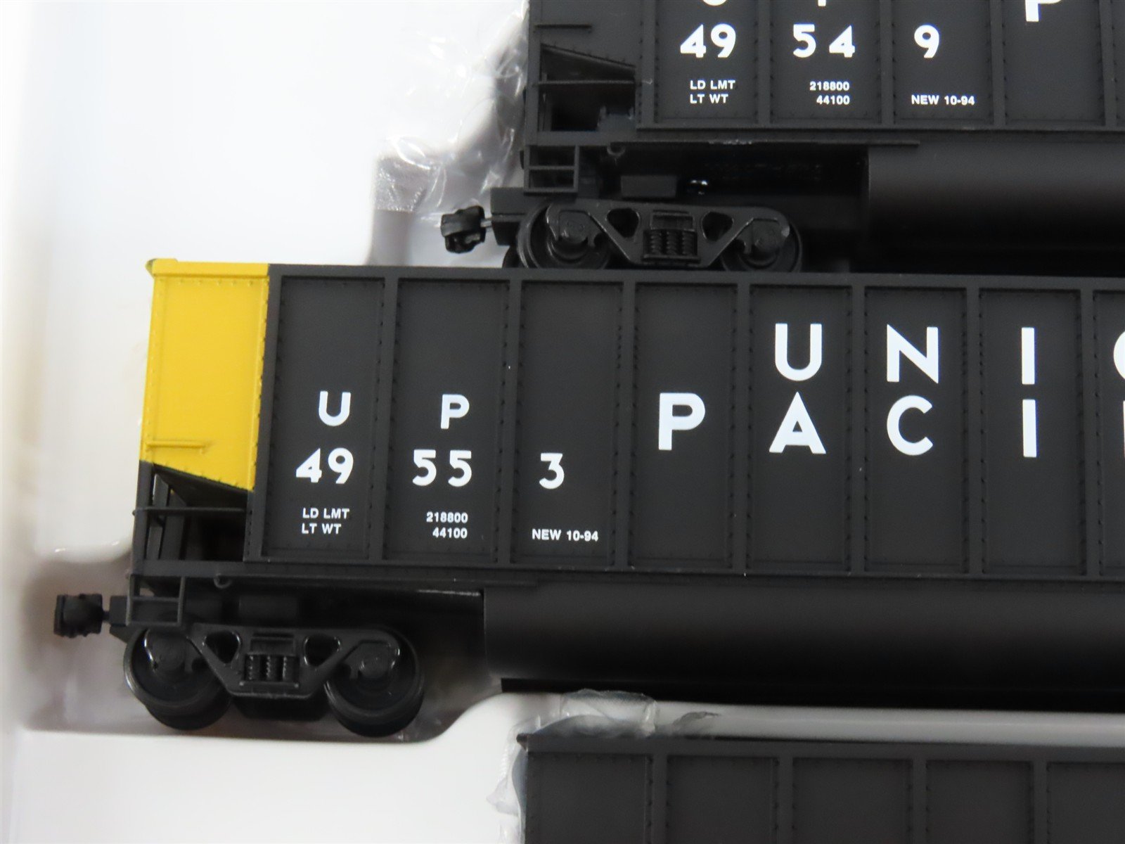 HO Scale Walthers 932-5313 UP Union Pacific Bethgon Hopper 6-Pack #2