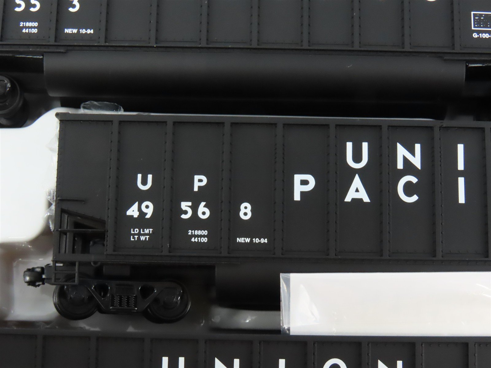 HO Scale Walthers 932-5313 UP Union Pacific Bethgon Hopper 6-Pack #2