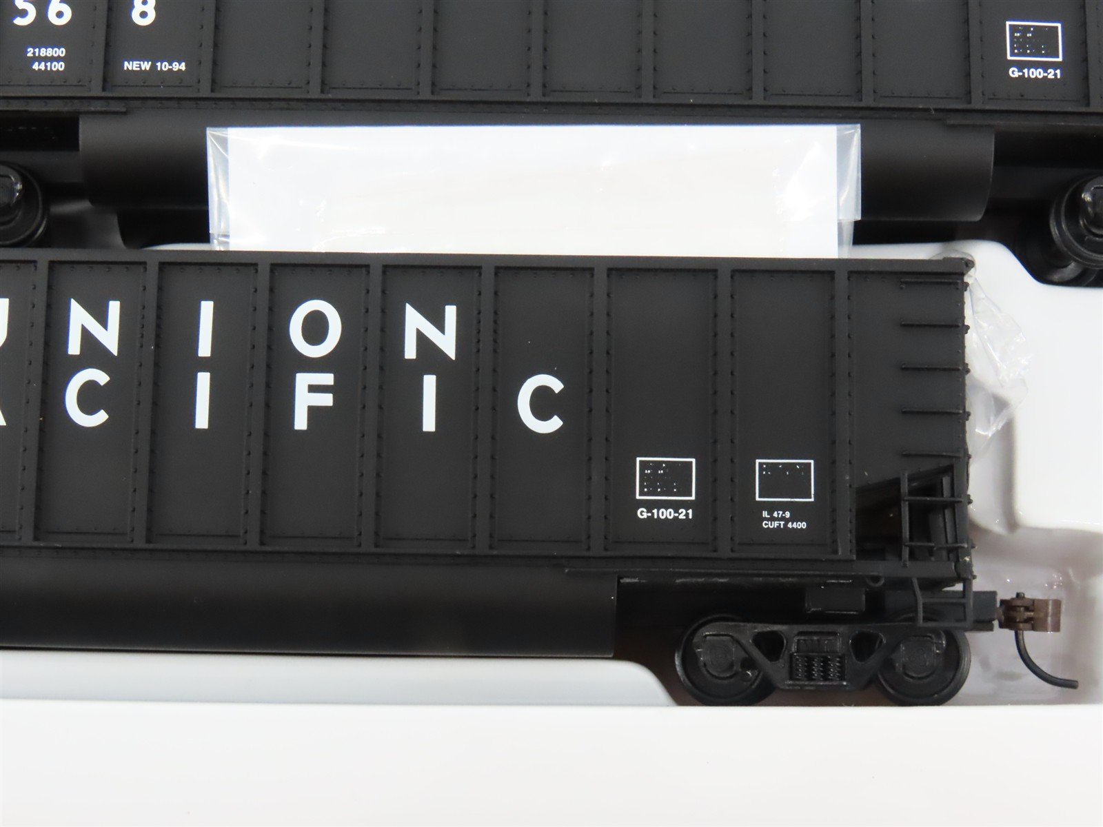HO Scale Walthers 932-5313 UP Union Pacific Bethgon Hopper 6-Pack #2
