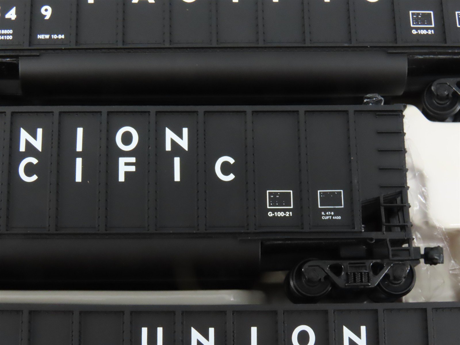 HO Scale Walthers 932-5313 UP Union Pacific Bethgon Hopper 6-Pack #2