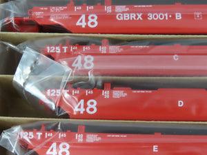 HO Scale Athearn 5914 GBRX/APC Gunderson Maxi-III Well 5-Car Kit