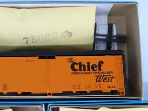 LOT of 7 HO Scale Athearn ATSF/Blatz/FGE 40' Steel Reefer Car Kit