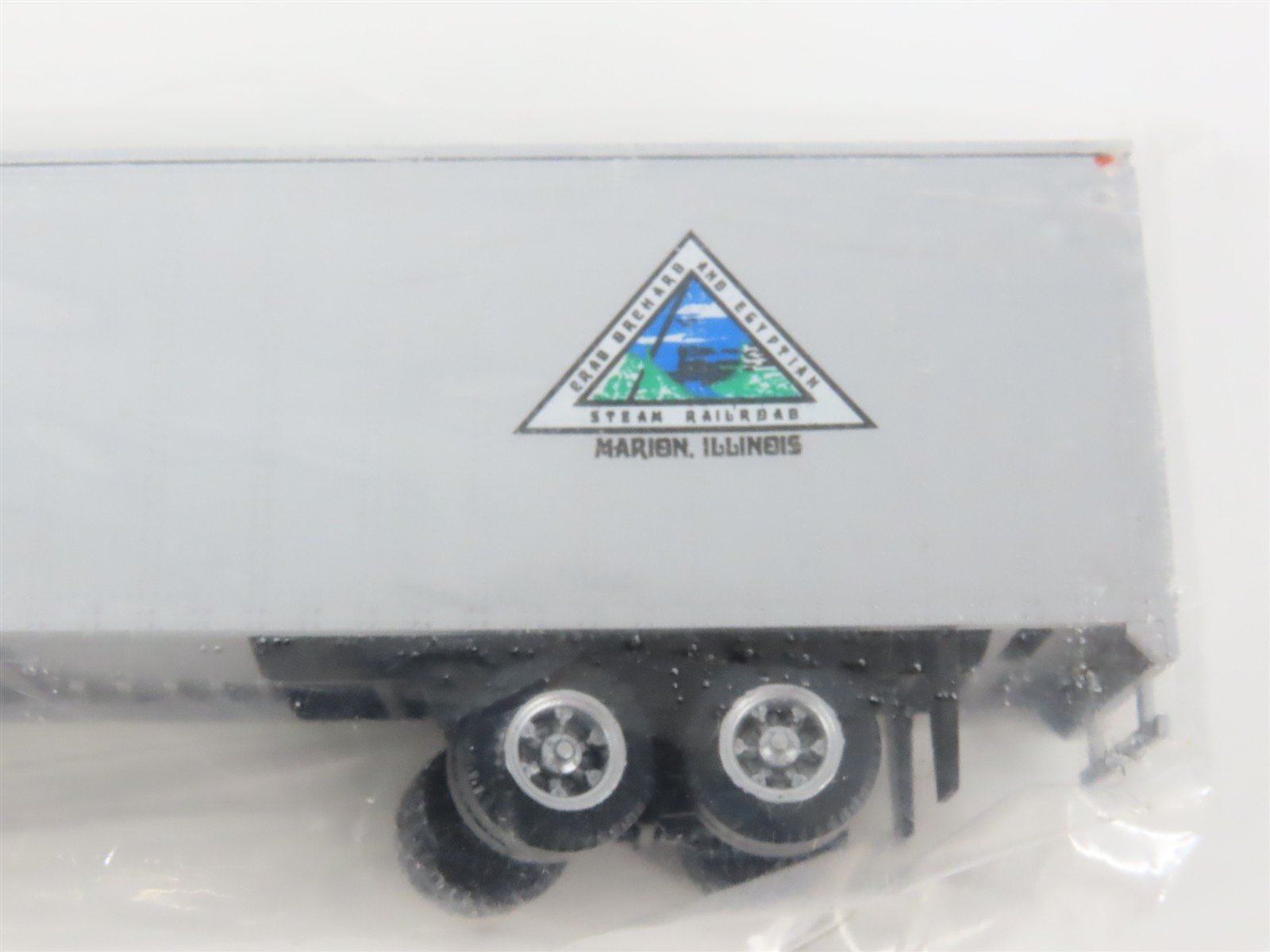 LOT of 6 HO Scale Con-Cor 0004-820201 Crab Orchard & Egyptian 45' Trailers