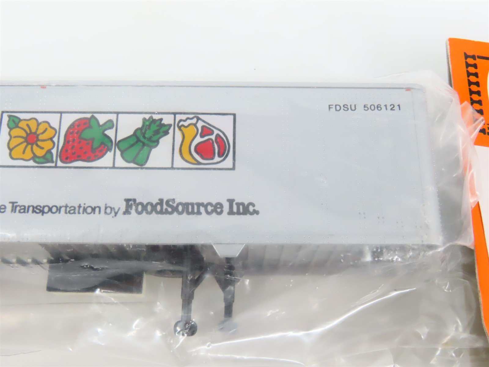 LOT of 6 HO Scale Con-Cor 0004-820101 Nitrol Process 45' Trailers