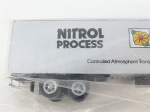 LOT of 6 HO Scale Con-Cor 0004-820101 Nitrol Process 45' Trailers