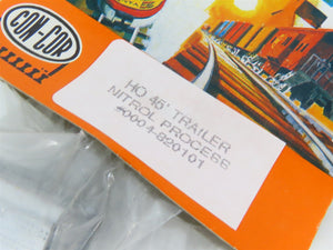 LOT of 6 HO Scale Con-Cor 0004-820101 Nitrol Process 45' Trailers