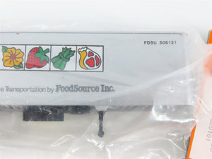 LOT of 6 HO Scale Con-Cor 0004-820101 Nitrol Process 45' Trailers