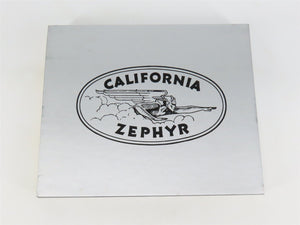 California Zephyr Portrait of a Silver Lady by MacGregor & Benson ©1977 HC Book