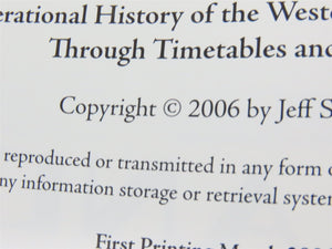 Track & Time: ...Western Pacific Railroad by Jeff S. Asay ©2006 SC Book
