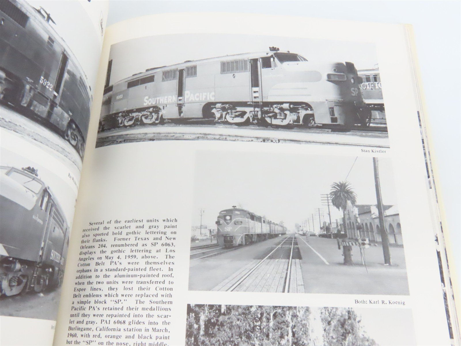 Diesels of the Espee Vol. 1: ALCO PA's by Cortani, Lloyd & Strapac ©1975 HC Book