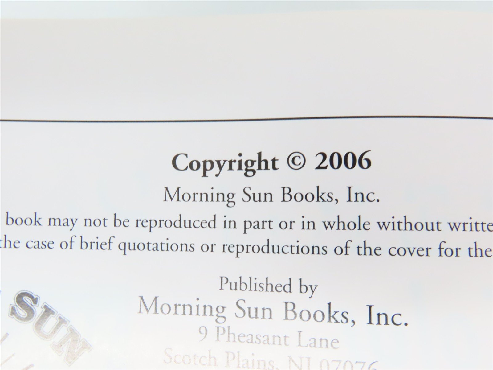Morning Sun: Western Pacific In Color by Jim Boyd ©2006 HC Book